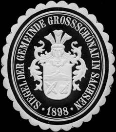 Siegel der Gemeinde Grossschönau in Sachsen