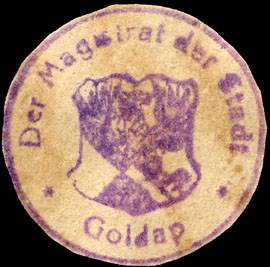 Der Magistrat der Stadt - Goldap