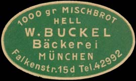 Bäckerei W. Buckel