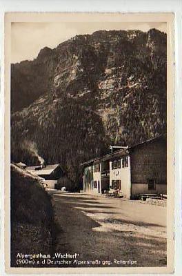 Alpengasthaus Wachterl bei Berchtesgaden ca 1930
