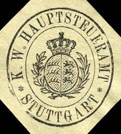 K. W. Hauptsteueramt - Stuttgart