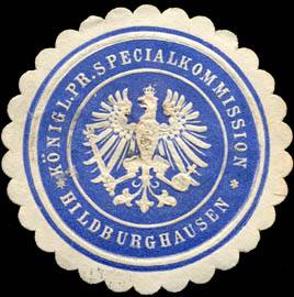 Königlich Preussische Specialkommission - Hildburghausen