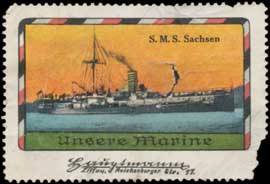 S.M.S. Sachsen - Unsere Marine