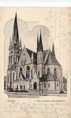 Berlin Kreuzberg Garnisonskirche 1907
