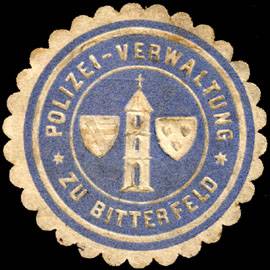 Polizei - Verwaltung zu Bitterfeld