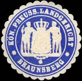 Königlich Preussisches Landgericht - Braunsberg