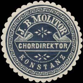 Chordirektor J.B. Molitor
