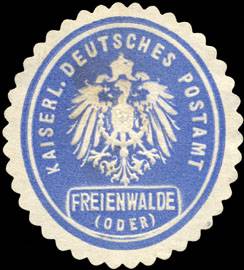 Kaiserlich Deutsches Postamt Freienwalde (Oder)
