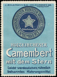 Holzkirchener Camembert mit dem Stern