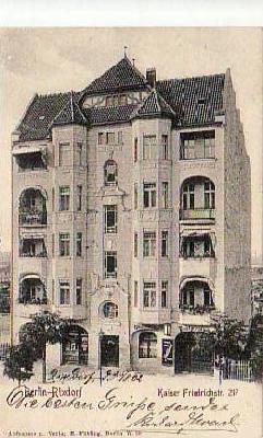 Berlin Rixdorf Kaiser Friedrichstraße 217 von 1903