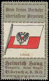 Lübeck Flagge