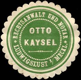 Otto Kaysel - Rechtsanwalt und Notar - Ludwigslust