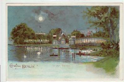 Berlin In den Zelten , evt Tiergarten ca 1900