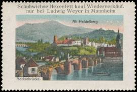 Neckarbrücke in Heidelberg