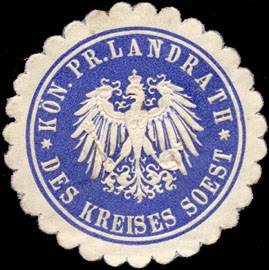 Königlich - Preussischer Landrath des Kreises Soest