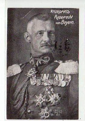 Adel Monarchie Kronprinz Rupprecht von Bayern 1915
