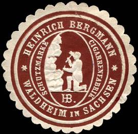 Heinrich Bergmann (Zigarrenfabrik) Waldheim in Sachsen