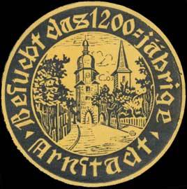 Besucht das 1200-jährige Arnstadt