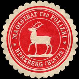 Magistrat und Polizei - Herzberg ( Elster )