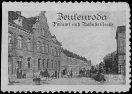 Postamt und Bahnhofstraße