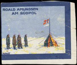 Roald Amundsen am Südpol