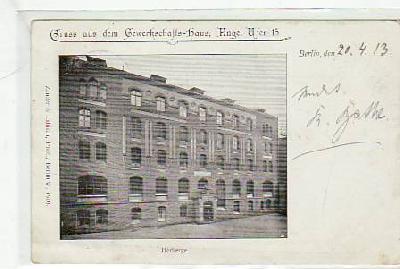 Berlin Mitte Gewerkschafts-Haus Engel-Ufer ca 1905