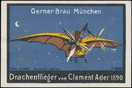 Drachenflieger von Clement Ader 1890