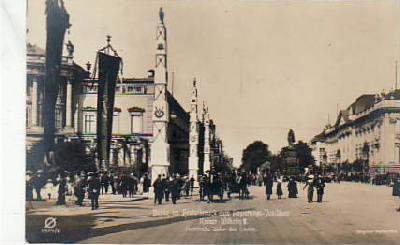 Berlin Mitte Unter den Linden Festschmuck 1913