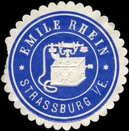 Emile Rhein - Strassburg im Elsass