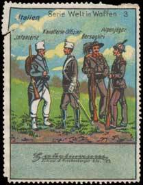 Alpenjäger-Bersagliri-Infanterie