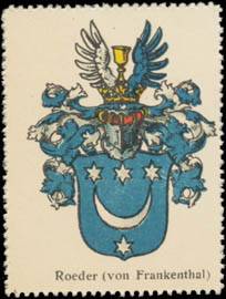 Roeder (von Frankenthal) Wappen