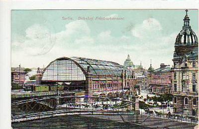Berlin Mitte Friedrichstrasse Bahnhof 1910