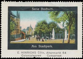 Am Stadtpark von Bochum