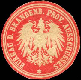 Bureau des Brandenburger Provinz Ausschusses