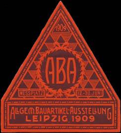 Allgemeine Bauartikel-Ausstellung ABA