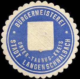 Bürgermeisterei - Stadt Langenschwalbach - Unter - Taunus - Kreis