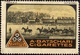 Das Alte Badener Jagd - Rennen 1885