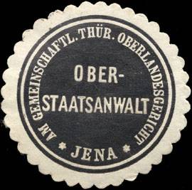 Oberstaatsanwalt am Gemeinschaftlich - Thüringischen - Oberlandesgericht Jena