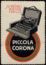Piccola Corona Schreibmaschine