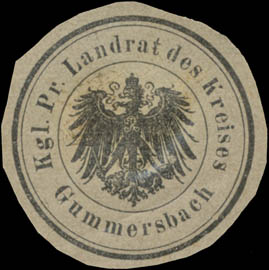 K.Pr. Landrat des Kreises Gummersbach
