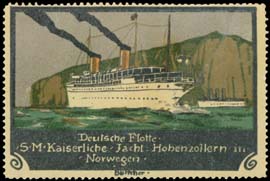 S.M. Kaiserliche Jacht Hohenzollern in Norwegen