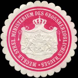 Mecklenburg Strelitzsches Ministerium des Grossherzoglichen Hauses