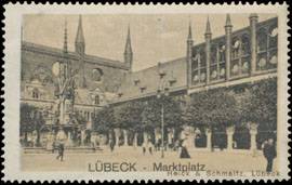 Marktplatz in Lübeck