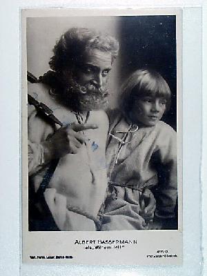 Albert Bassermann als Wilhelm Tell