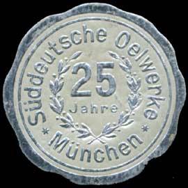 25 Jahre Süddeutsche Oelwerke