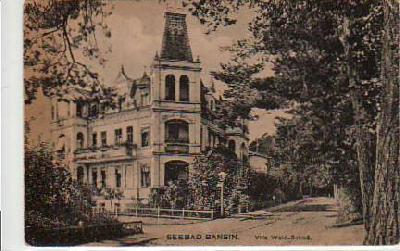 Ostseebad Bansin Usedom Villa Wald-Schloss ca 1920