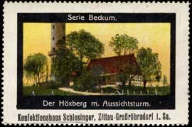 Der Höxberg mit Aussichtsturm
