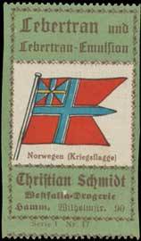 Norwegen-Kriegsflagge