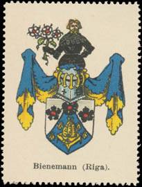Bienemann (Riga) Wappen