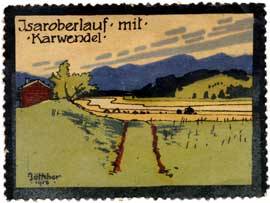 Isaroberlauf mit Karwendel